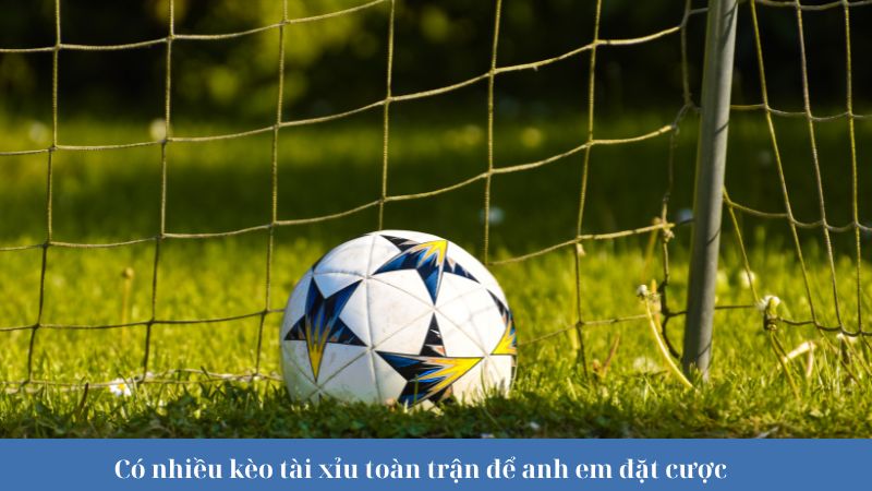 Anh em có thể lựa chọn kèo tài xỉu theo nhu cầu